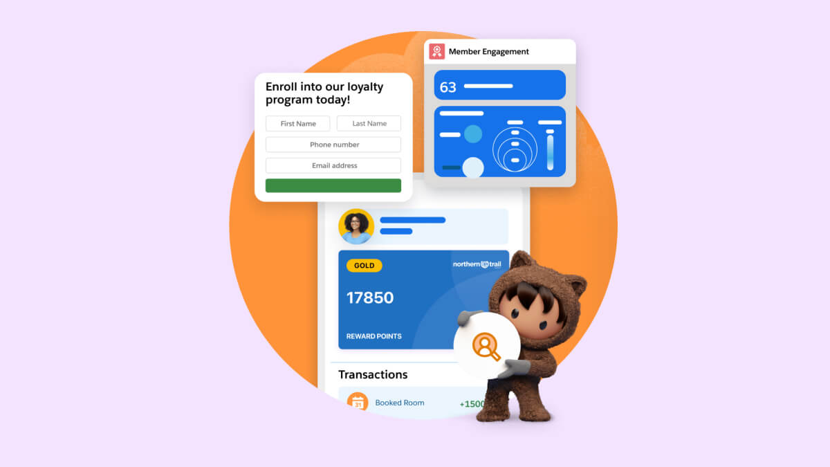 Build loyalty with capabilities built into your CRM.