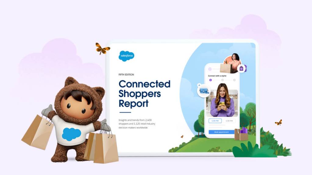 Astro showing connected Shoppers Report