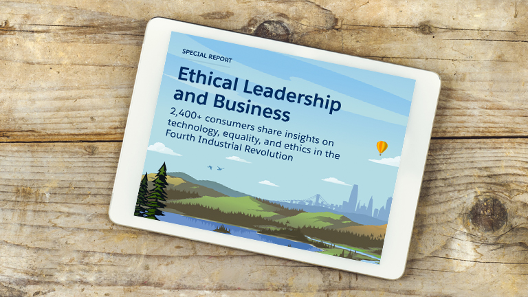 "Ethical Leadership and Business" report.