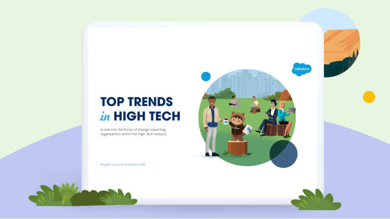 Cover of report "Trends in High Tech".