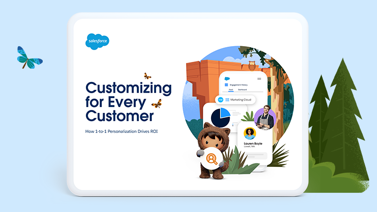 Personalise customer experiences at scale with AI + Data + CRM.
