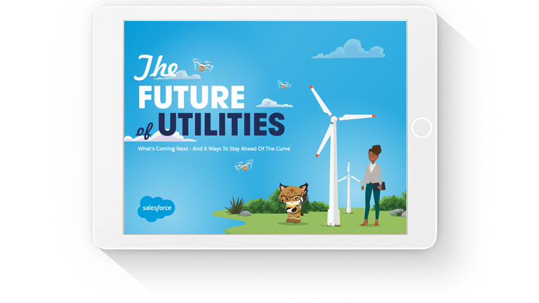 The cover of the Future of Utilities Report.