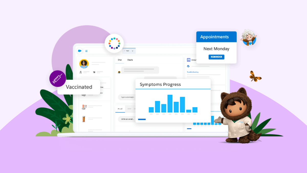 Astro with Health and Life sciences dashboard