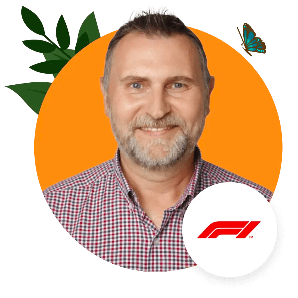 Matt Kemp, Senior Manager, CRM & Customer nav.context.service Ops, Formula 1