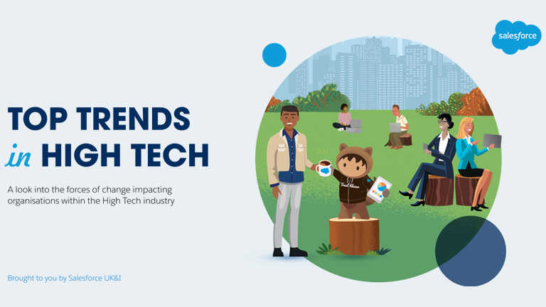 Astro with the cover of Top Trends in High Tech guide