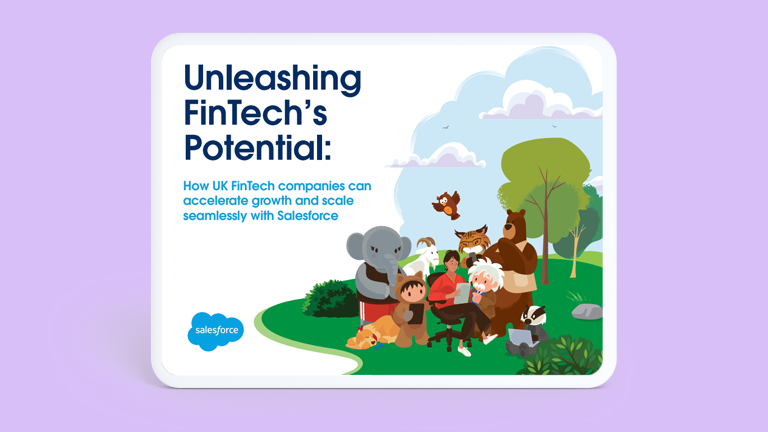 Tablet display of Unleashing the FinTech's Potential Ebook